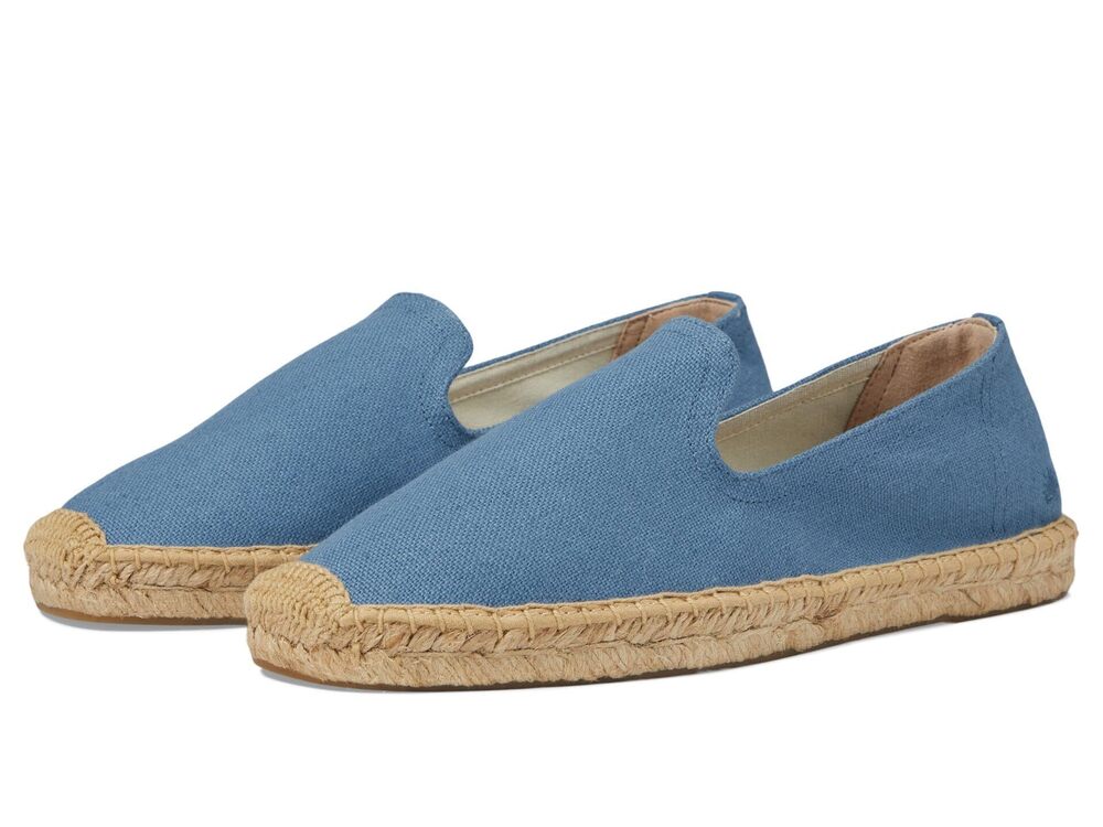 SOLUDOS MENS SMOKING SLIPPER ESPADRILLE LAGUNA BLUE 12-12.5 MEDIUM